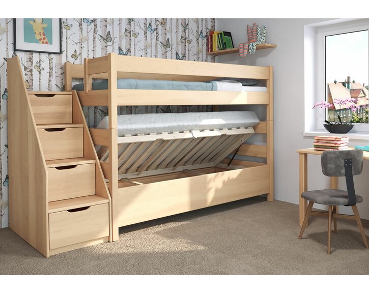 Patrová postel Junior 13 Levá