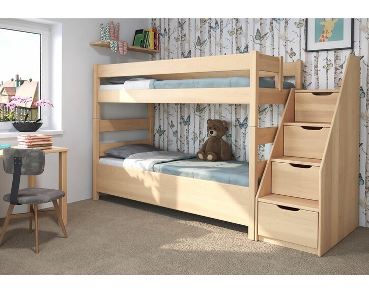 Patrová postel Junior 13 Pravá