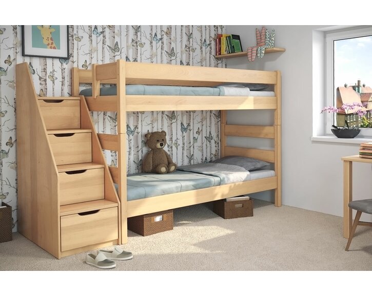 Test - postel se schody JUNIOR 4