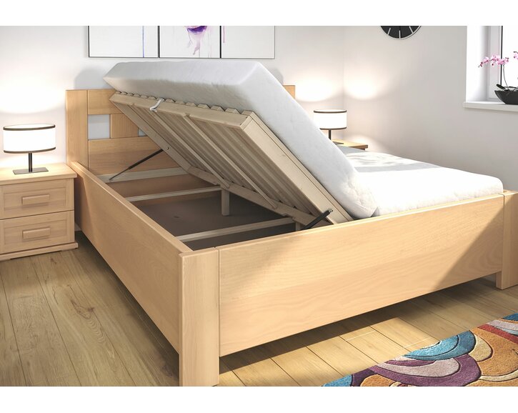 Postel Erika - detail čela