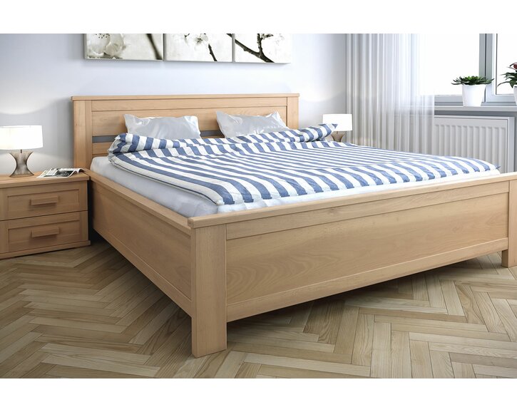 Rošty - dvoulůžko s úložným prostorem Laura