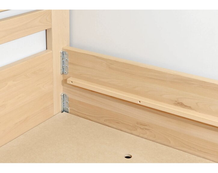 kování - postel dvoulůžko Erika, masiv buk