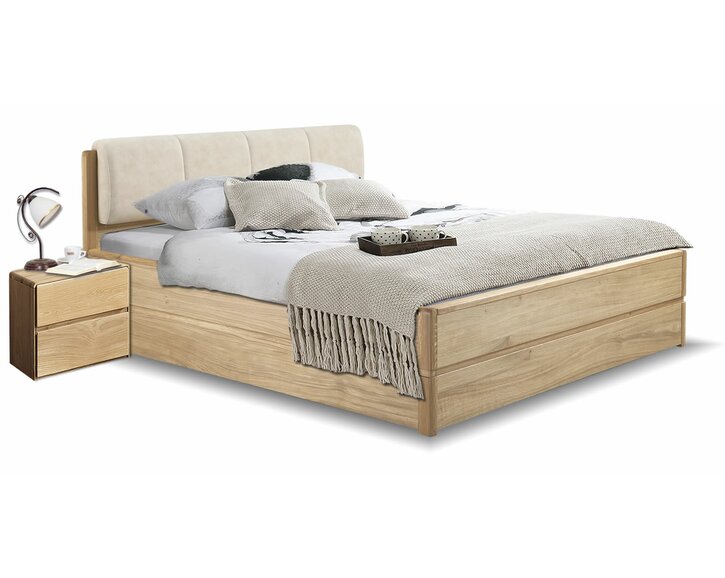 Postel z masivu s úložným prostorem Atlantik, masiv dub přírodní