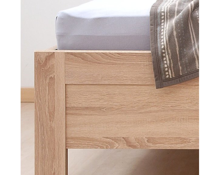 Postel jednolůžko KARLO, lamino, 120 x 200 cm, LP-04 Postel jednolůžko KARLO, lamino, 120 x 200 cm, LP-04