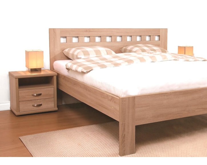 Noční stolek dvouzásuvkový L25 Noční stolek dvouzásuvkový L25