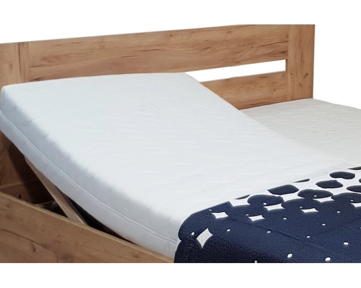 Zýšená postel s roštem a matrací Sandra Zýšená postel s roštem a matrací Sandra