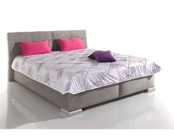 Čalouněná postel s úložným prostorem LUSSO