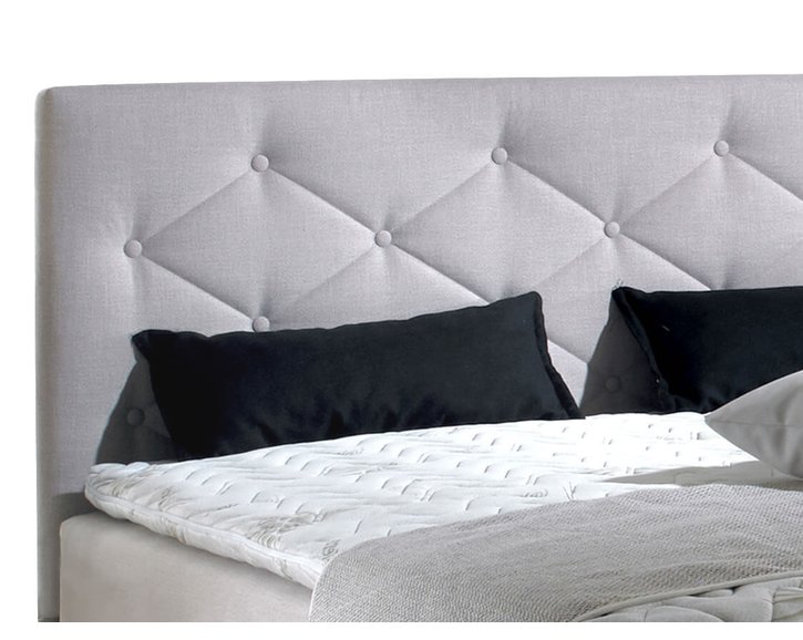 Americká postel boxspring s úložným prostorem DIVA