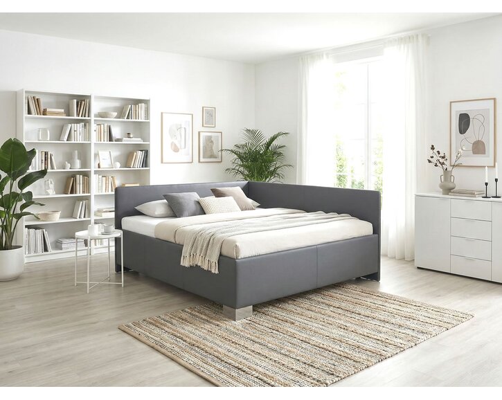 Čalouněná postel dvoulůžko s úložným prostorem Ryana Čalouněná postel dvoulůžko s úložným prostorem Ryana