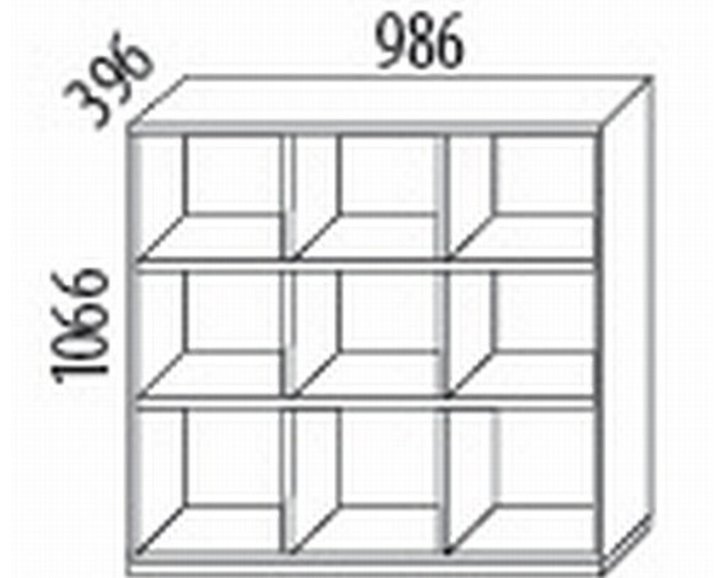 Regál D619,smrk Regál D619,smrk