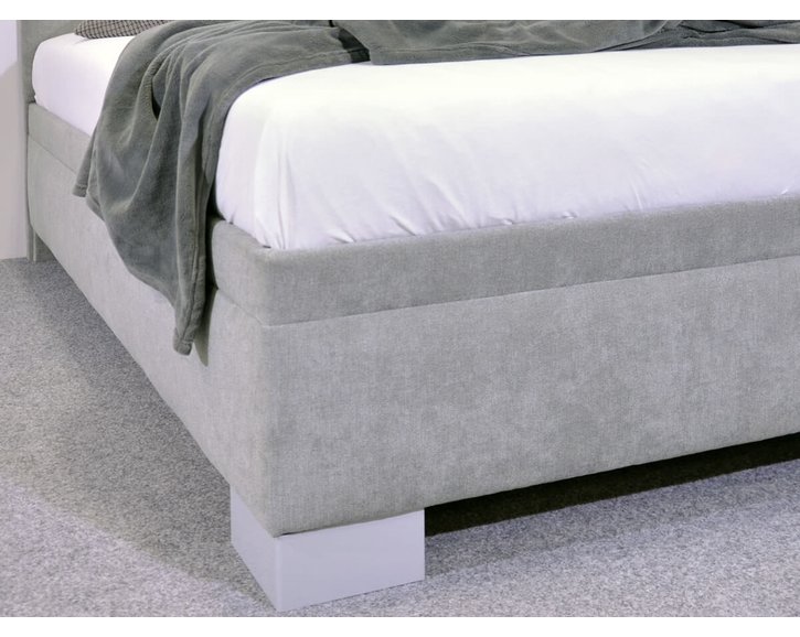 Čalouněná postel s úložným prostorem Laterna, 120x200 cm