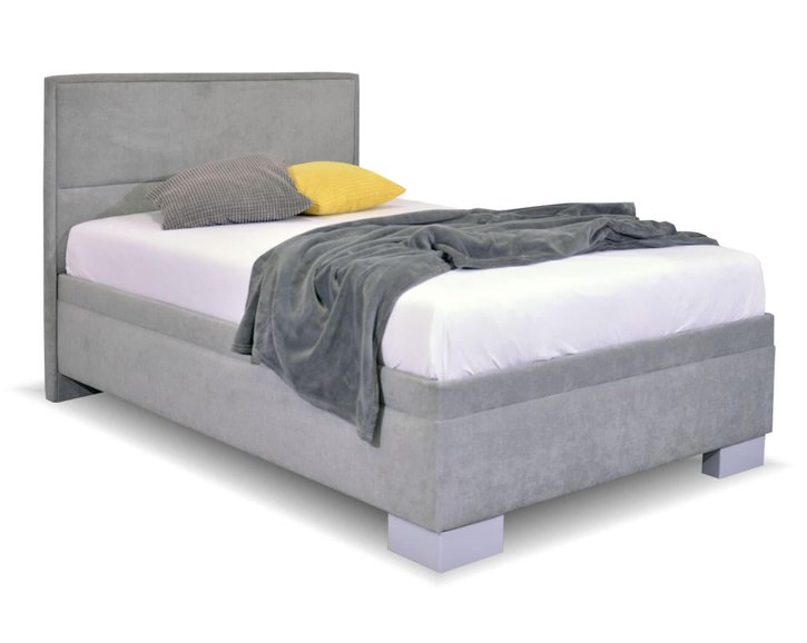 Čalouněná postel s úložným prostorem Marila, 120x200 cm