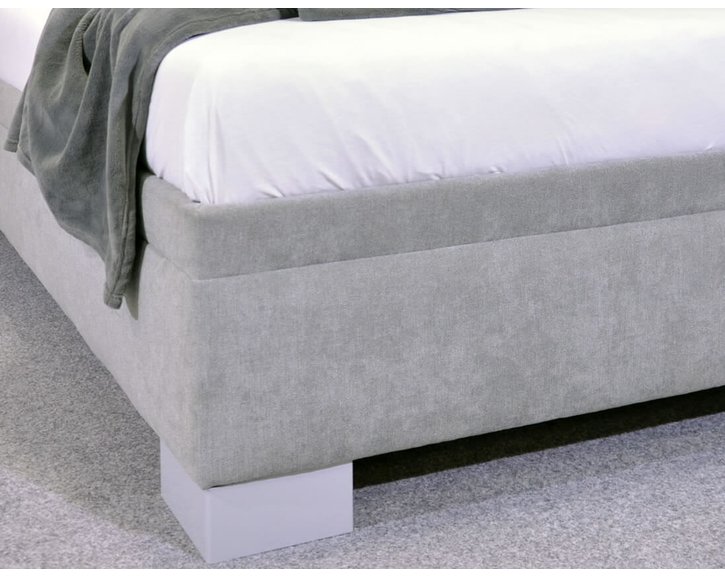 Čalouněná válenda s úložným prostorem Litera, 90x200 cm