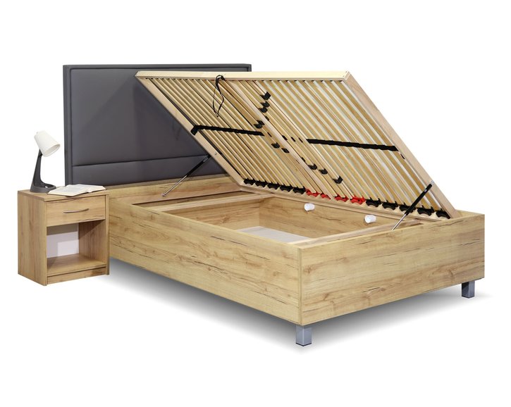 Boční výklop postele LA FINESA, 120x200 cm