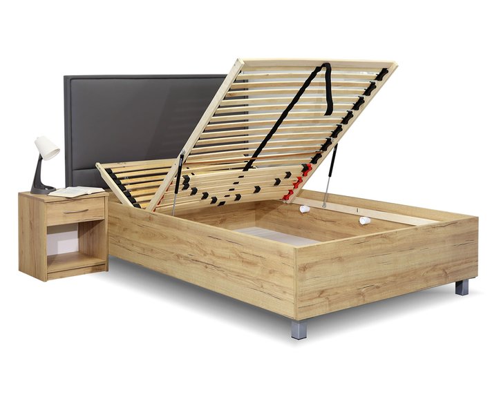 Čelní výklop postele LA FINESA, 140x200 cm