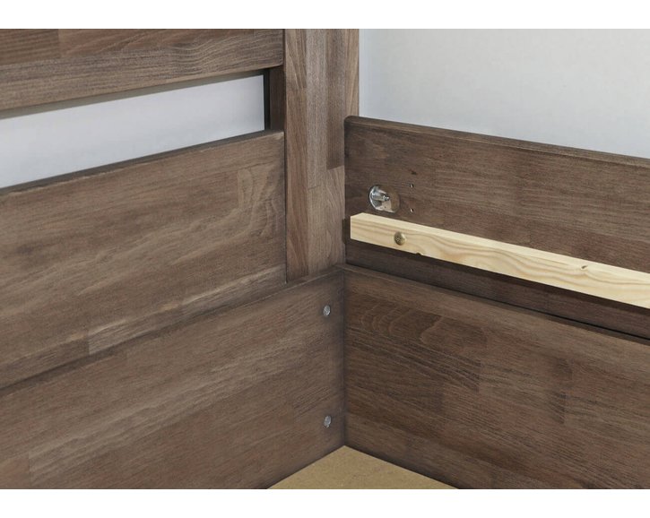 Postel s úložným prostorem ARION 2, 140x200, masiv buk