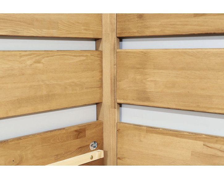 Zvýšená postel z masivu Academia, 80x200, 90x200, masiv buk, Levá