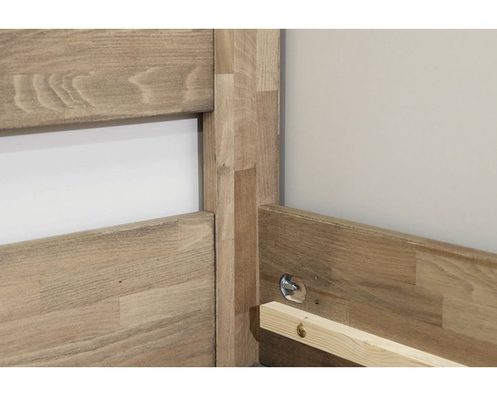 Zvýšená postel z masivu Mistral, 80x200, 90x200, masiv buk