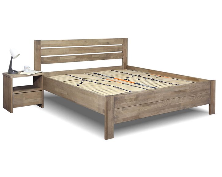 Zvýšená postel z masivu Mistral, masiv buk