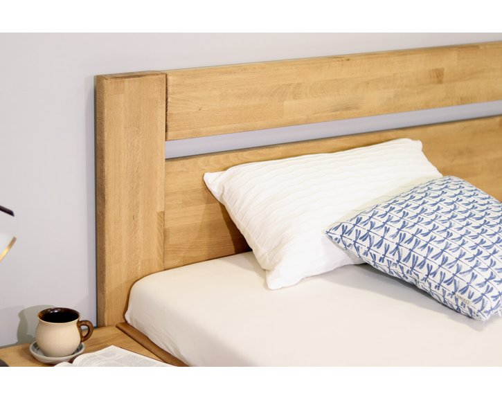 Postel s úložným prostorem Orfeus, 120x200, masiv buk