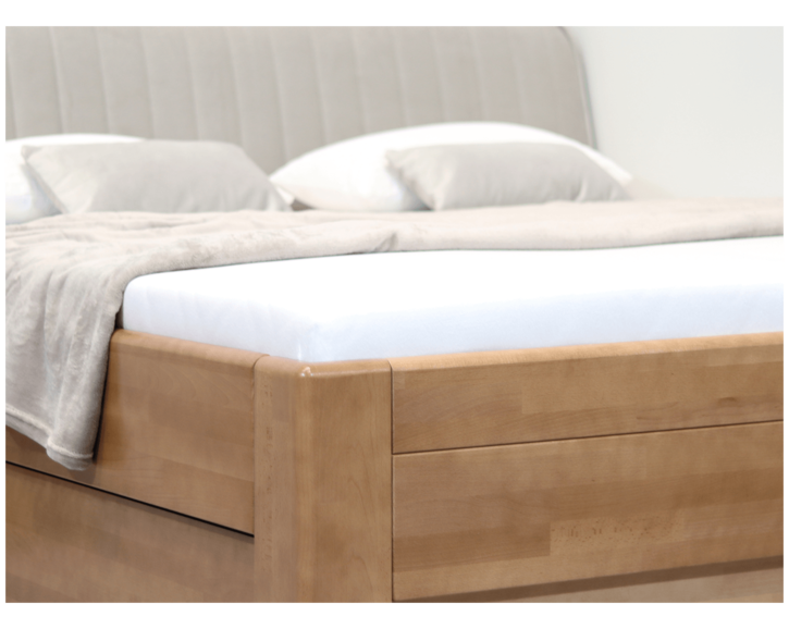 Detail zaoblení - postel Casanova 1