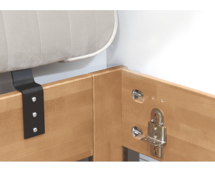 Detail roštů - postel Casanova 1