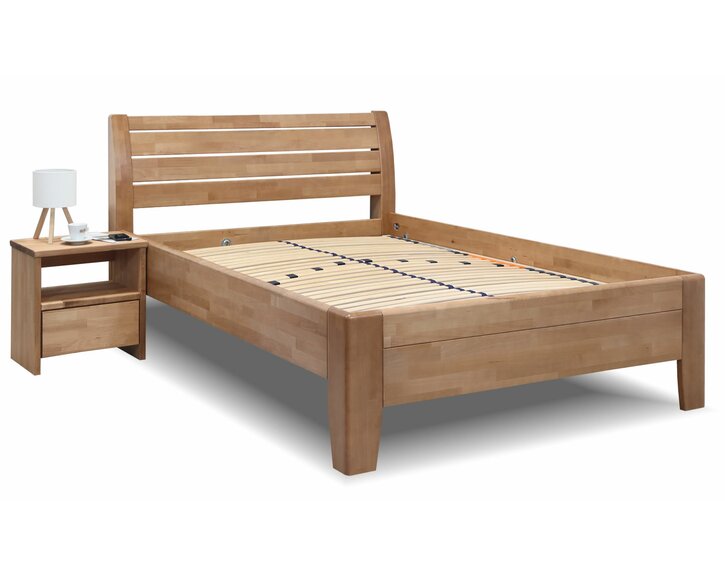 Detail čela - postel Concepta