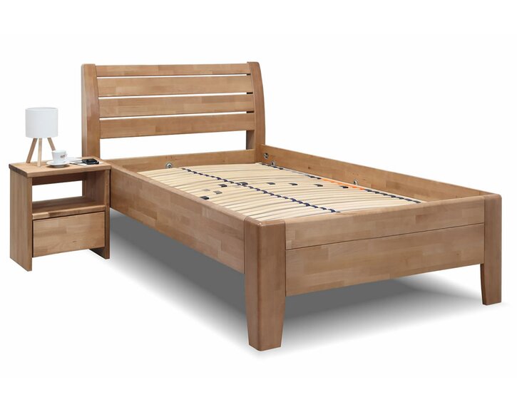 Postel dvoulůžko z masivu Concepta - rošty