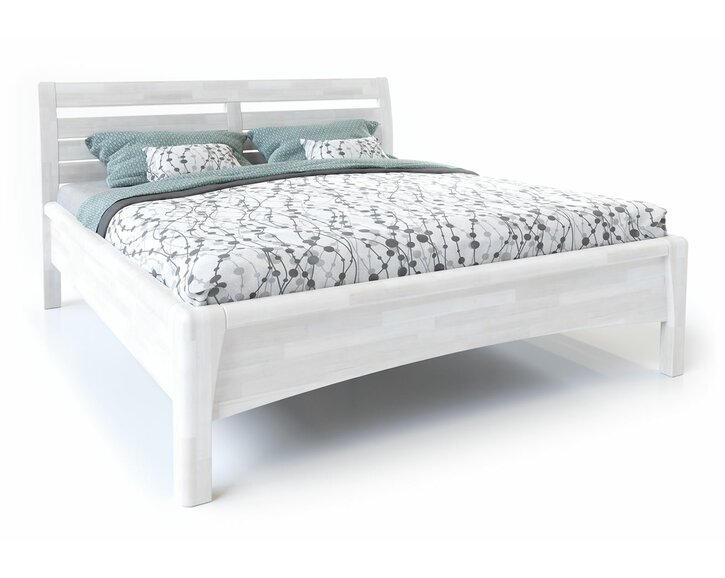 Postel dvoulůžko z masivu Constanta - bílé moření