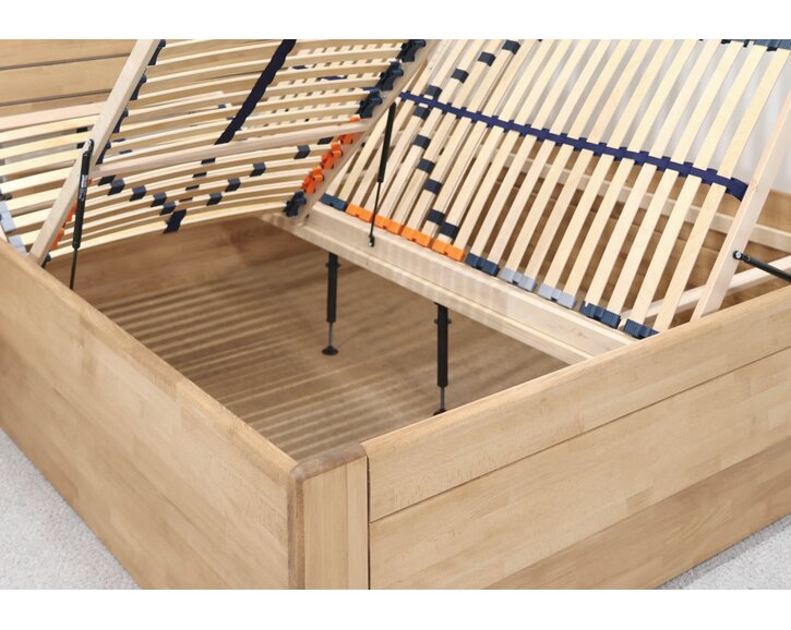 Detail roštu - postel s úložným prostorem Esprit