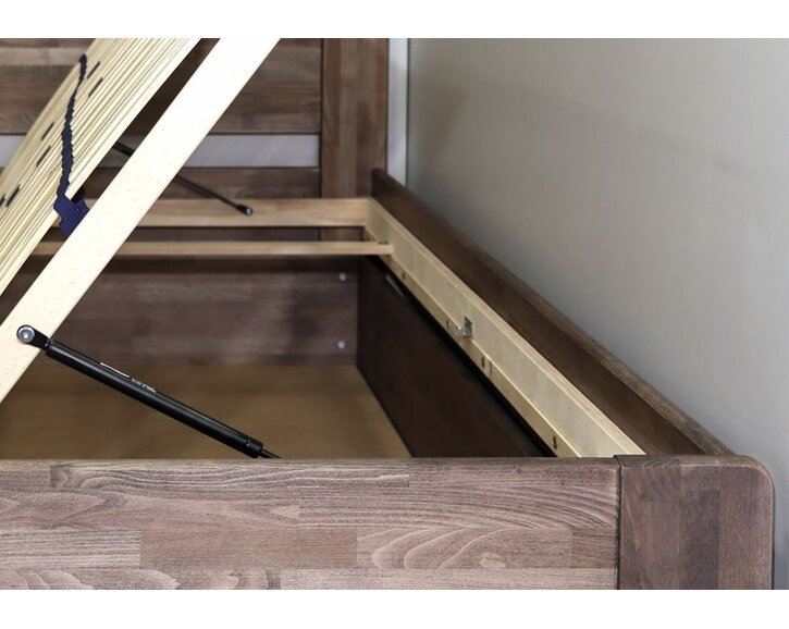 Zvýšená válenda dvoulůžko Futon