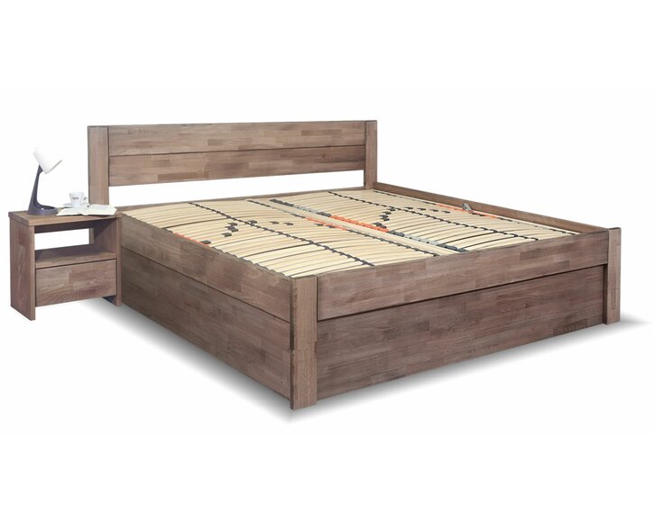 Detail opracování - Postel s úložným prostorem Talima