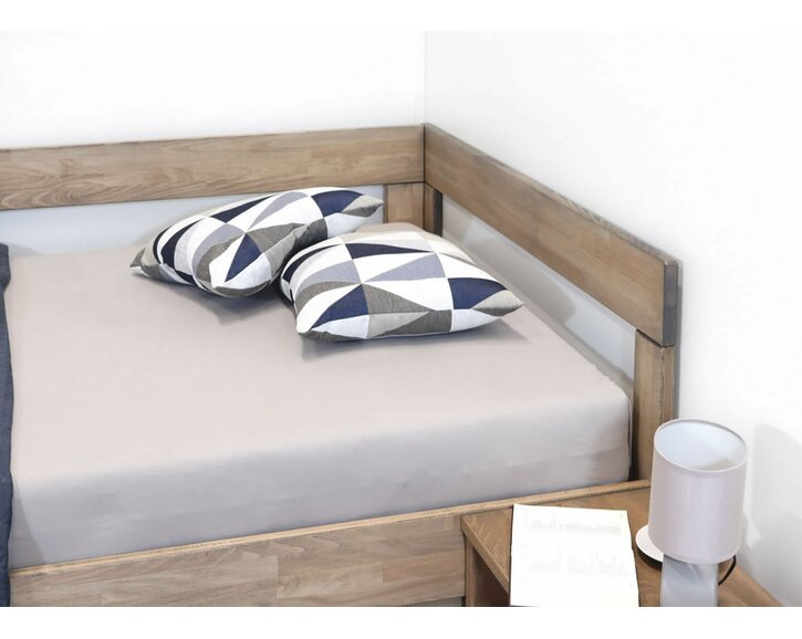 postel jednolůžko Tiffany 120x200, masiv buk, Levá