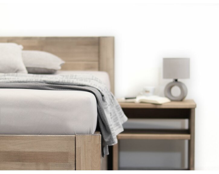 Zaoblení - dvoulůžko z masivu Timea, masiv buk