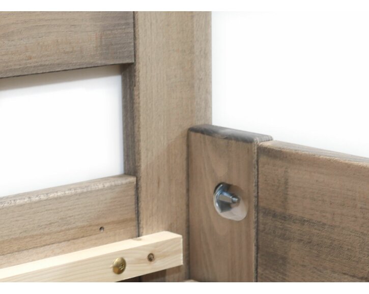 Detail roštů - postel Timea pravá