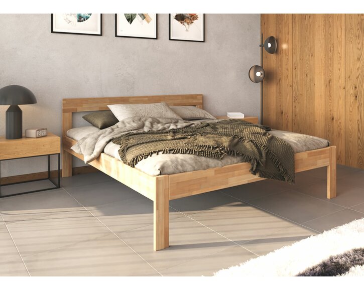 Postel dvoulůžko z masivu TYLIA - interier