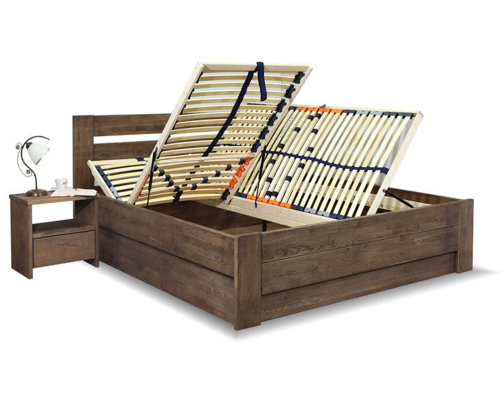 Přístup do úložného prostoru postele Odysea