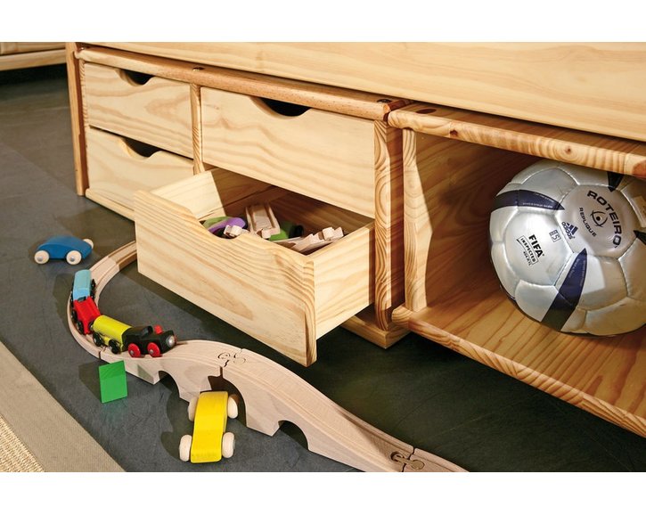 Postel s úložným prostorem IA8809 90x200, masiv borovice Postel s úložným prostorem IA8809 90x200, masiv borovice