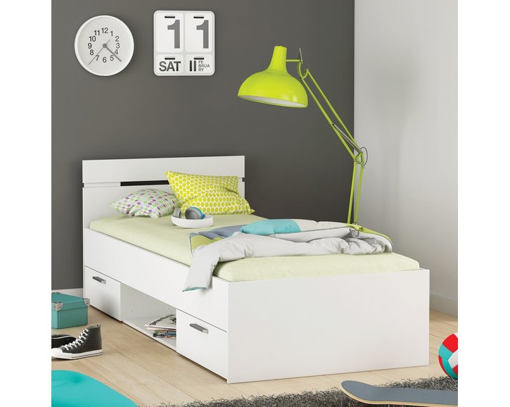 Zvýšená postel s úložným prostorem Michigan 90x200, lamino Zvýšená postel s úložným prostorem Michigan 90x200, lamino