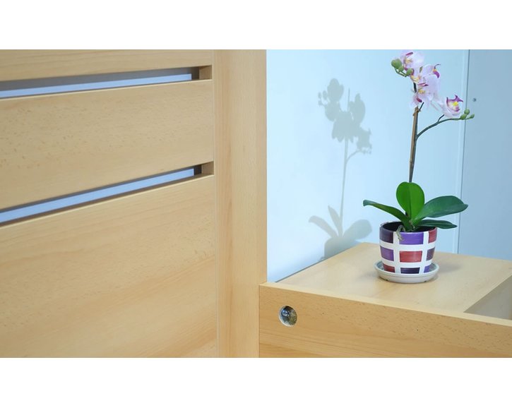 Zvýšená postel jednolůžko CANARIA