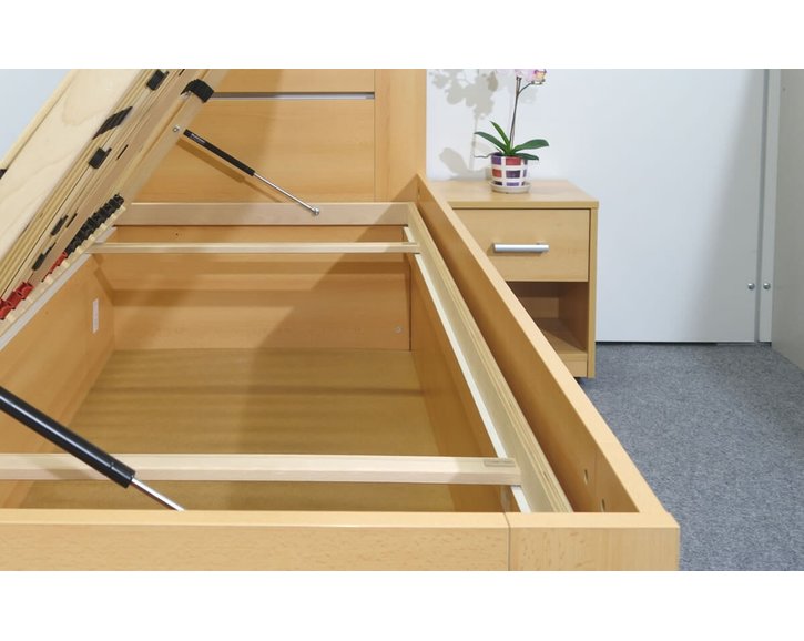 Postel s úložným prostorem CANARIA 80x220, 90x220