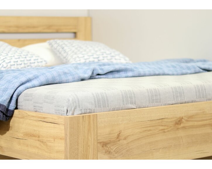 Postel dvoulůžko Bereta - zaoblené hrany Postel dvoulůžko Bereta - zaoblené hrany