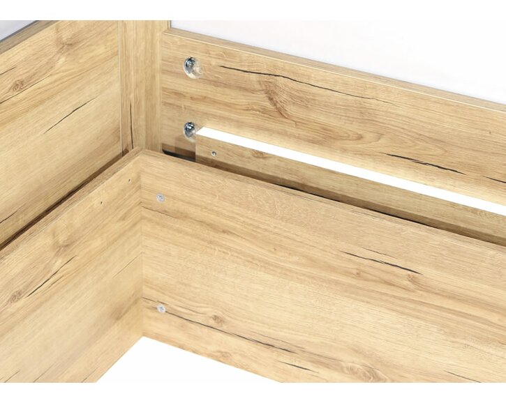 Postel dvoulůžko s úložným prostorem HUGO, boční výklop Postel dvoulůžko s úložným prostorem HUGO, boční výklop