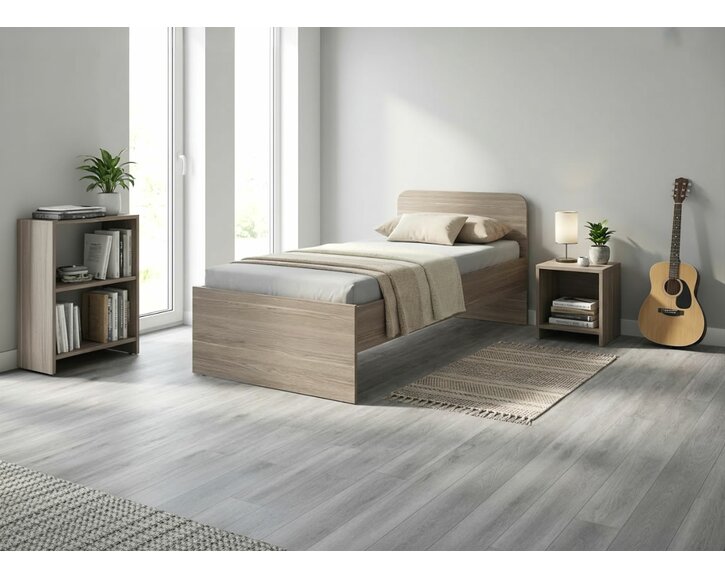 Zvýšené jednolůžko z lamina OTO