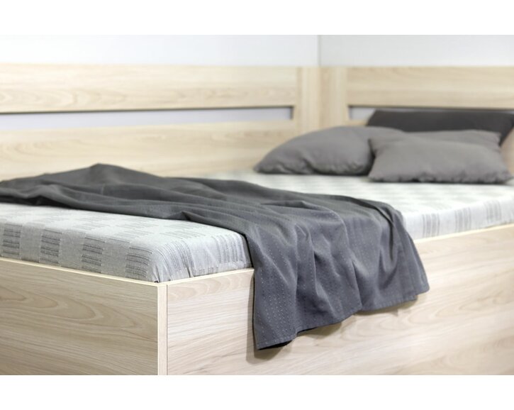 Detail hrany - Rohová úložná postel Richardo Detail hrany - Rohová úložná postel Richardo