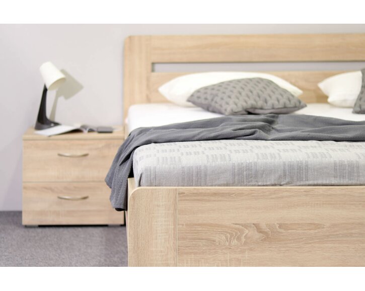 Postel dvoulůžko Santoria - oblá Postel dvoulůžko Santoria - oblá