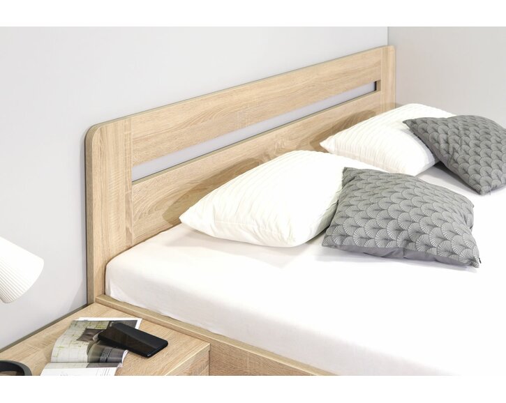 postel Santoria - čelo