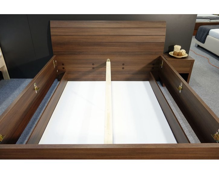 Manželská postel s úložným prostorem Salmia, 160x200cm, 180x200cm - pohled č. 5