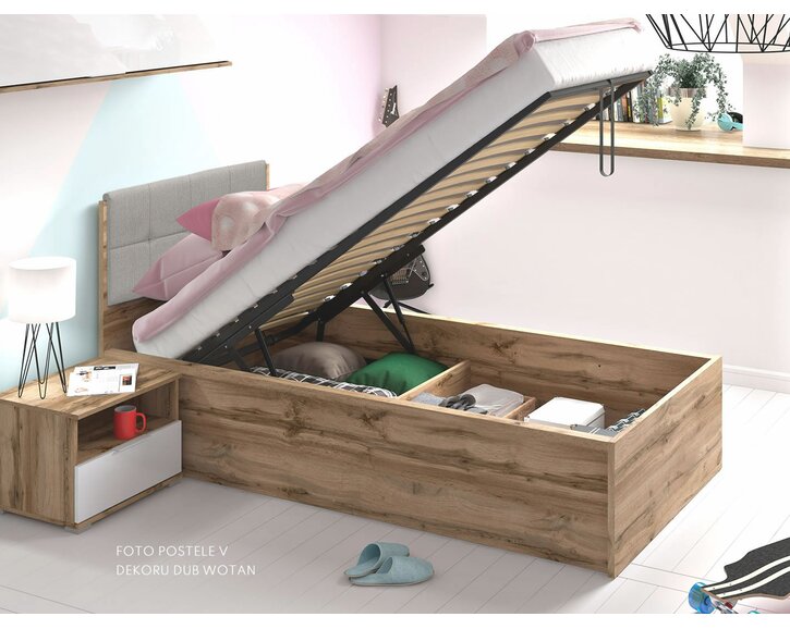 úložný prostor - postel Tetris