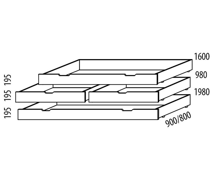 Úložný prostor z masivu 3/4 č.226, masiv smrk Úložný prostor z masivu 3/4 č.226, masiv smrk